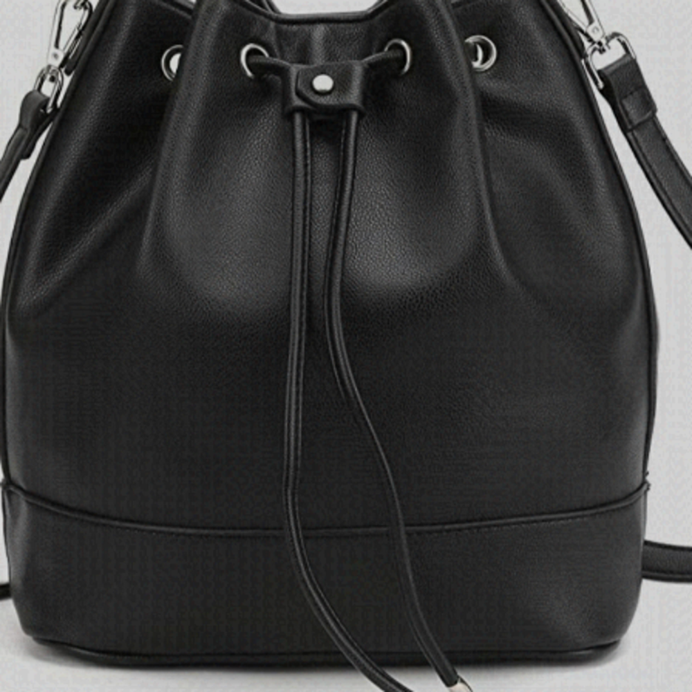 COPY - Vegan Leather Fashion Bucket Handbag